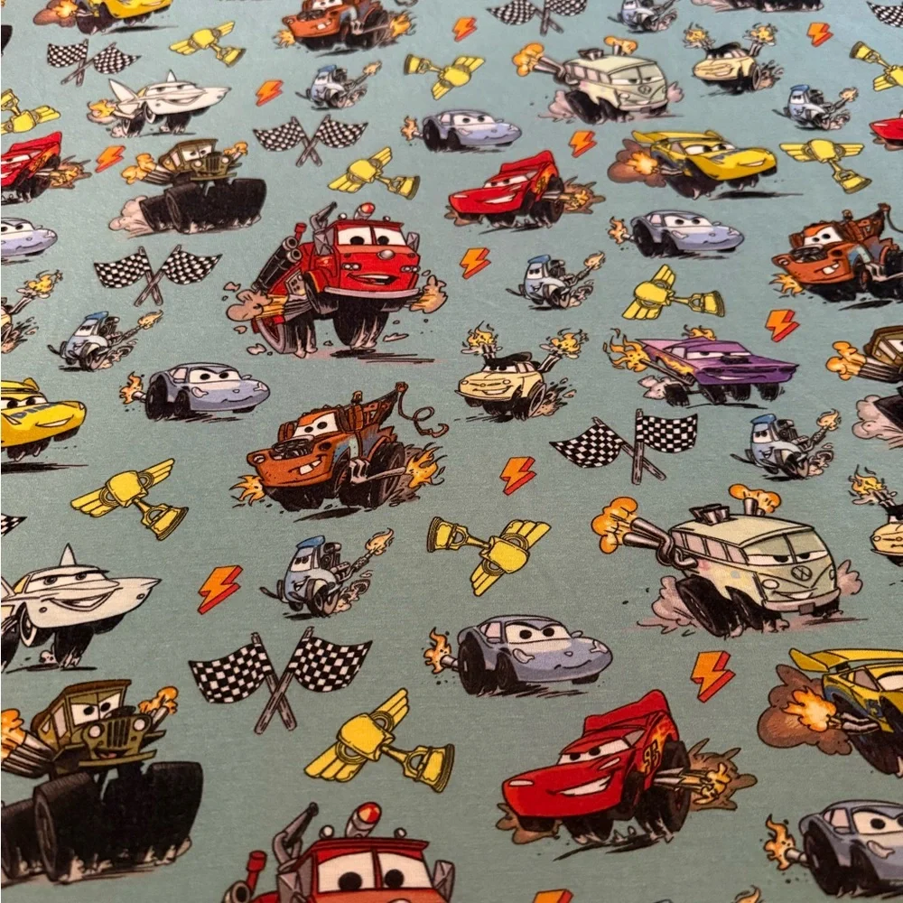 Posh Peanut Disney Pixar Cars Bedding crib sheet